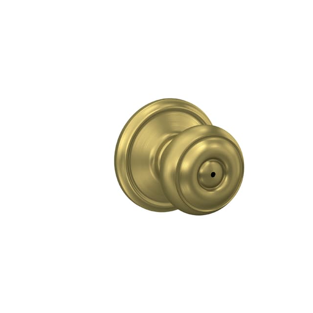 F40 Georgian Privacy Knob Lock in Vis Pack