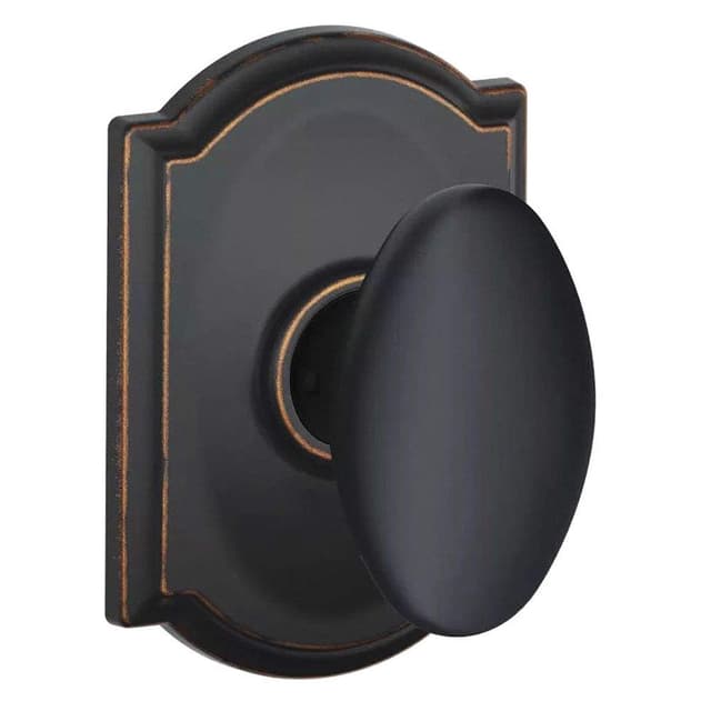 F10 Siena Passage Knob Lock With Camelot Trim