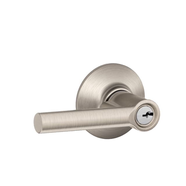 F51A Broadway Keyed Entry Lever Lock in Vis Pack