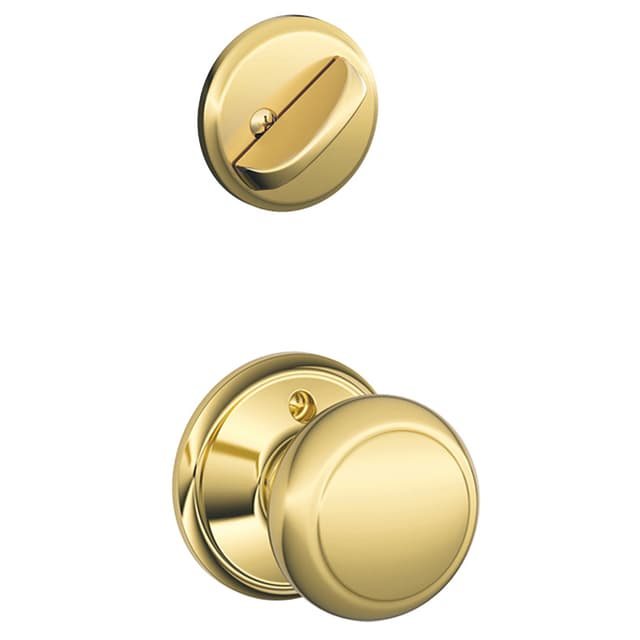 F59 Andover Inside Trim Handleset/Entrance Knob Lock