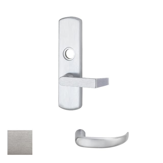 996L-NL Night Latch Lever Trim for Mortise LHR - 17 Lever