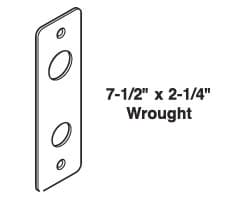 ML2000 Inside M Escutcheon-Wrought