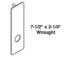 ML2000 Outside M Escutcheon-Wrought