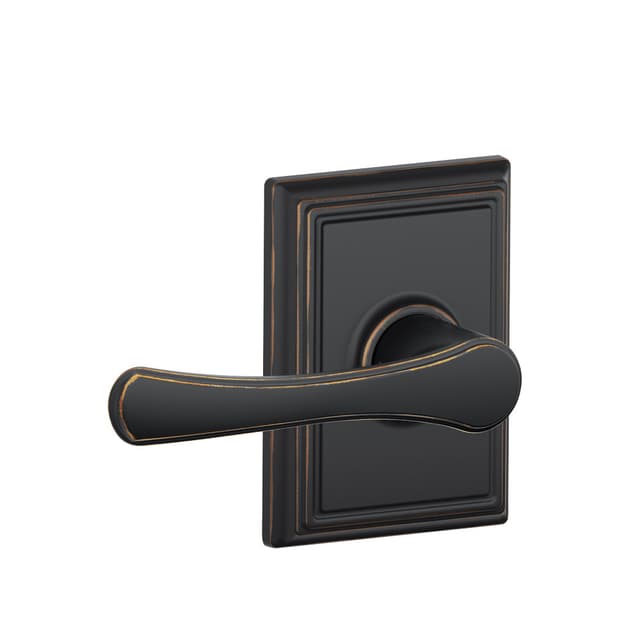 F10 Avila Passage Lever Lock With Addison Trim
