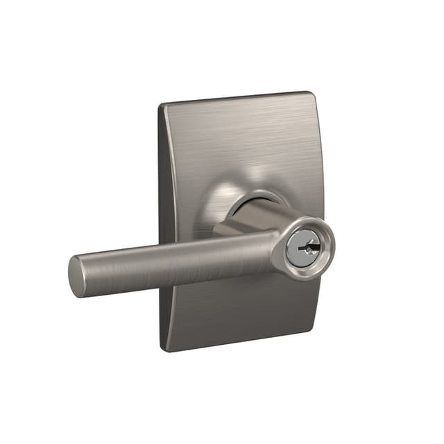 F51A Broadway Keyed Entry Lever Lock With Century Trim