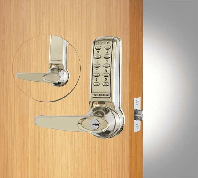 CL4210 Electronic Lockset, Key Override