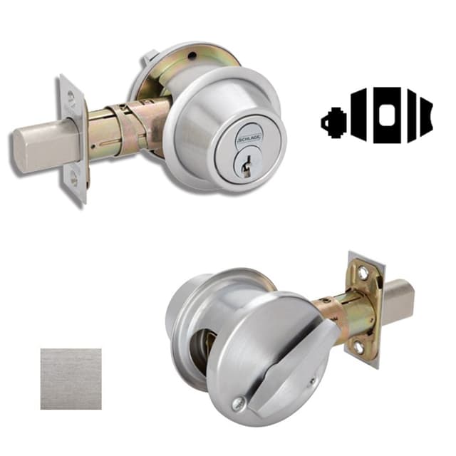B560B Single Cylinder Deadbolt