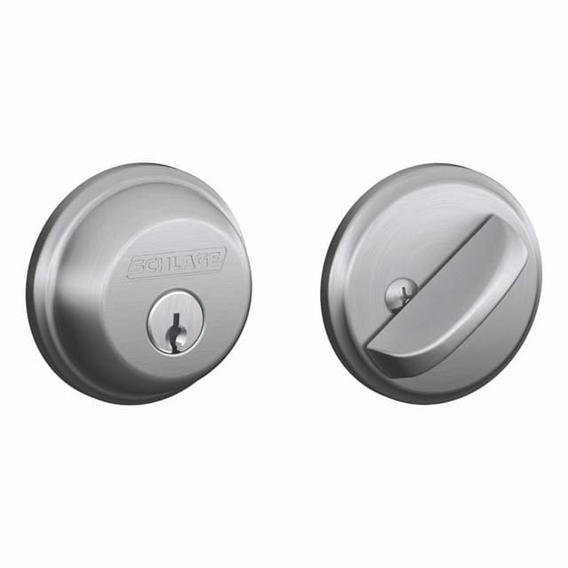 B60 Light Commercial Deadbolt in Vis Pack