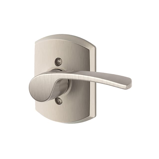 F170 Merano Lever Single Dummy Trim With Greenwich Trim