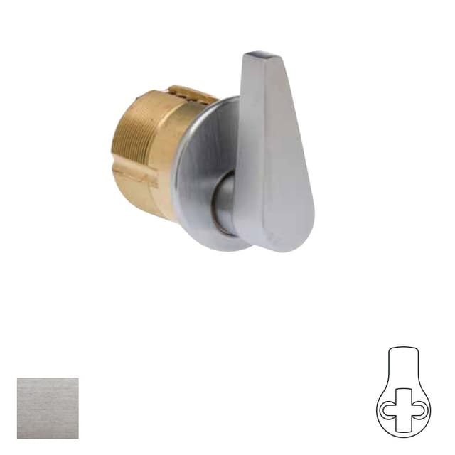 ADA Mortise Turn Knob Cylinder