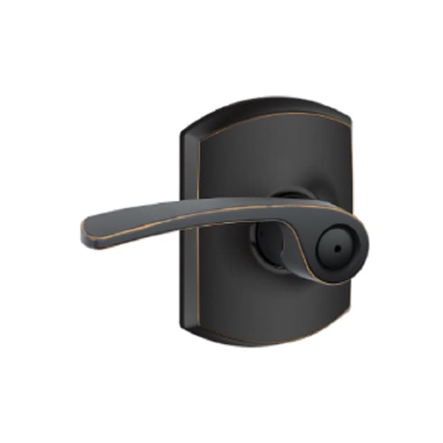 F40 Merano Privacy Lever Lock With Greenwich Trim