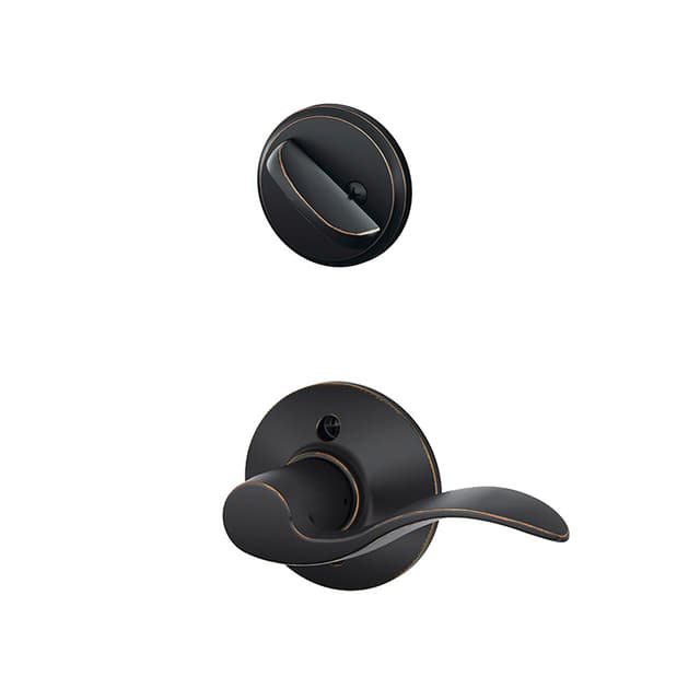 F59 Accent Inside Trim Handleset/Entrance Lever Lock