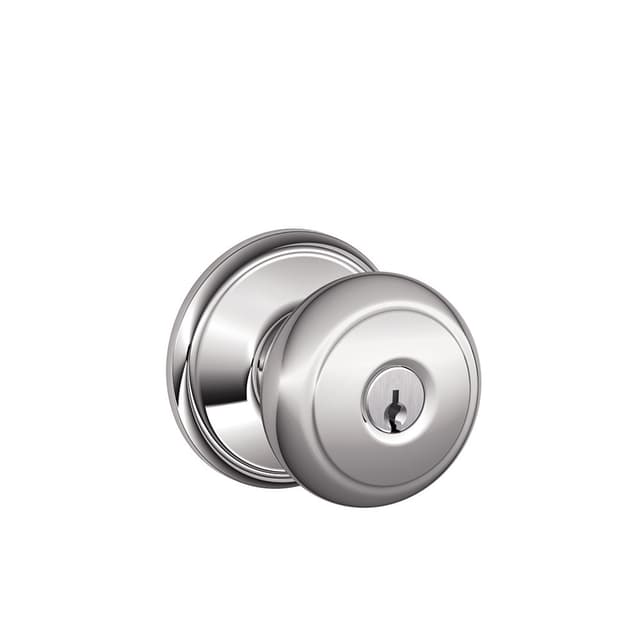 F51A Andover Keyed Entry Knob Lock