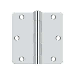 3-1/2" x 3-1/2" X 1/4" Radius Corner Hinge