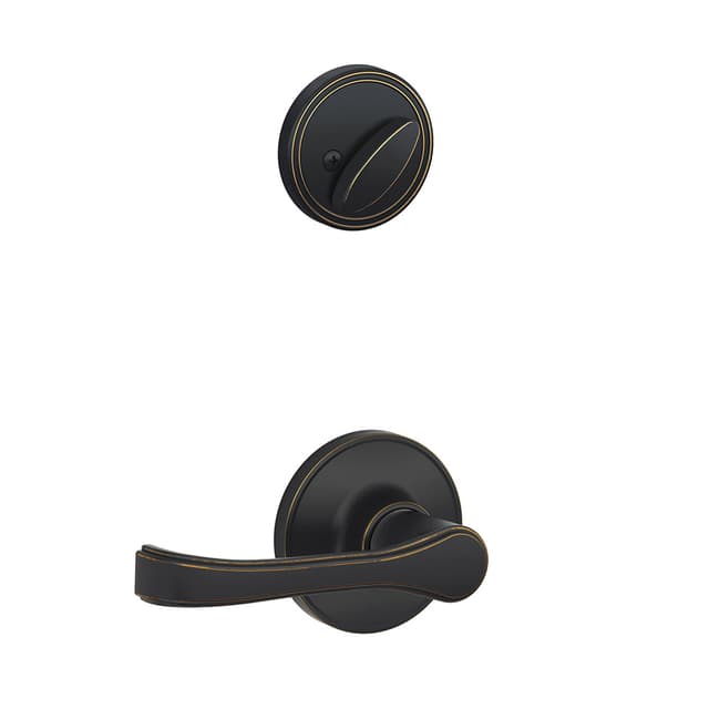 JH59 Torino Inside Trim Handleset/Entrance Lever Lock