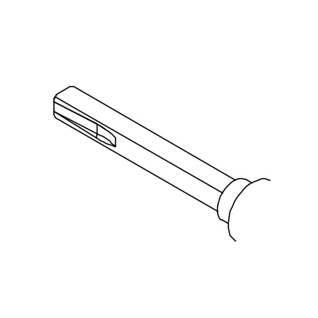 Mortise Straight Spindle, 3/8
