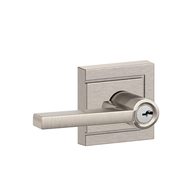 F51A Latitude Keyed Entry Lever Lock With Upland Trim