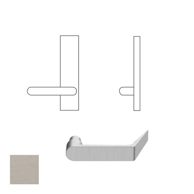 25 Series Exit Device Lever Trim