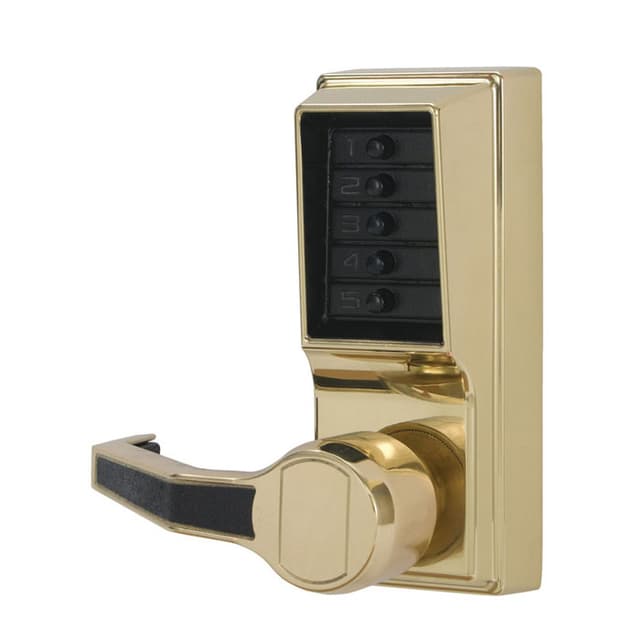 L1000 Series Mechanical Pushbutton Cylindrical Lever Lock