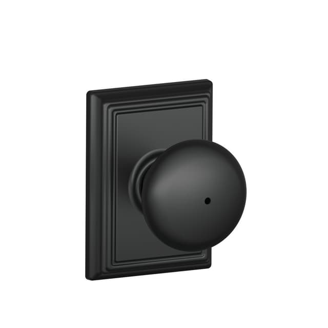F40 Plymouth Privacy Knob Lock With Addison Trim