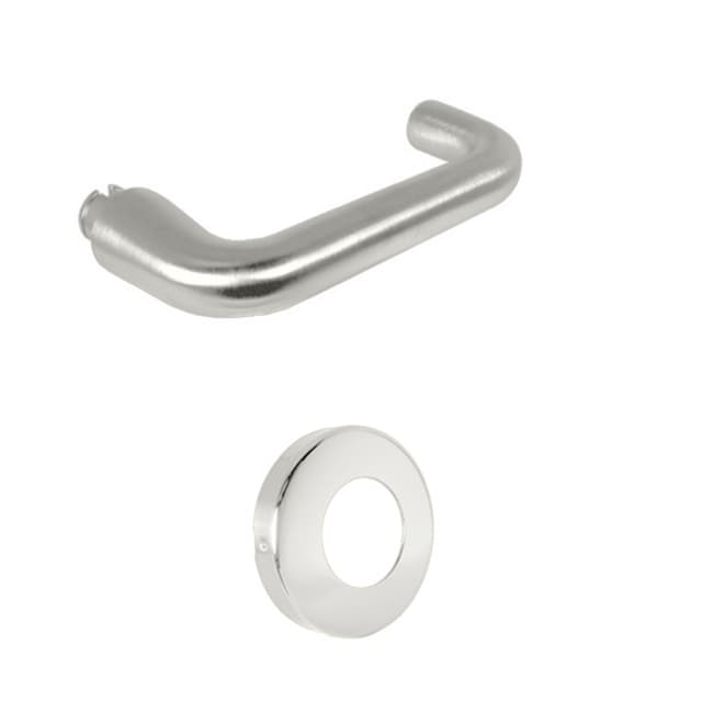 Plaza Lever/Rose Mortise Lock Trim Set