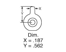 Interchangeable Core Cam - Adams Rite MS