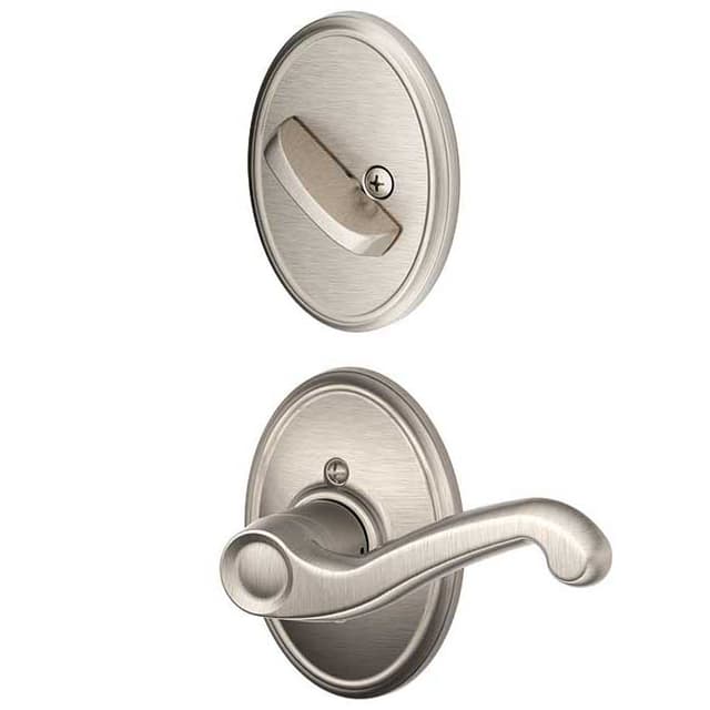 F59 Flair Inside Trim Handleset/Entrance Lever Lock with Wakefield Trim