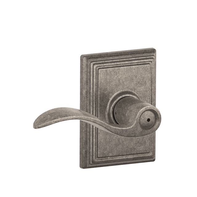 F40 Accent Privacy Lever Lock With Addison Trim