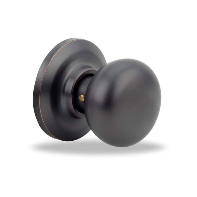 Cambridge Knob Interior Single Cylinder Handleset Trim