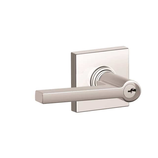 J54 Solstice Keyed Entry Lever Lock with Collins Trim