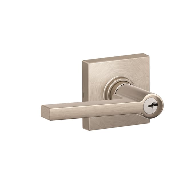 J54 Solstice Keyed Entry Lever Lock with Collins Trim