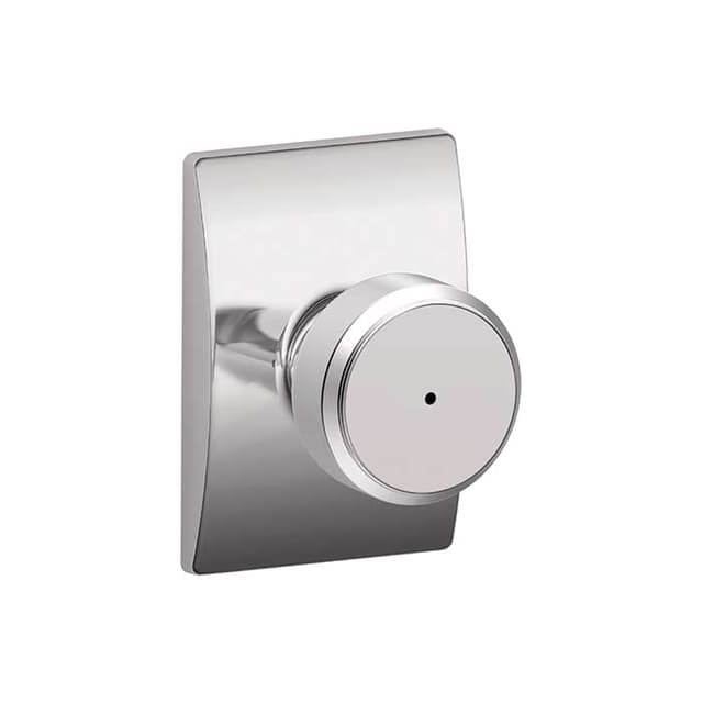 F40 Bowery Privacy Knob Lock With Century Trim