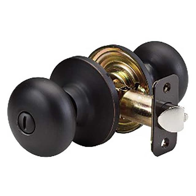 Biscuit Knob Privacy Lockset