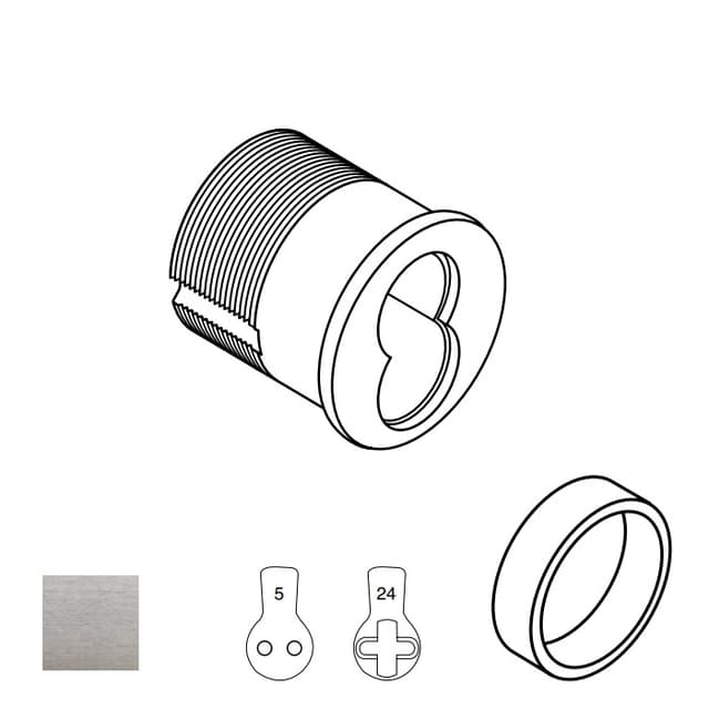 Mortise Cylinder Housing